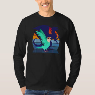 Papegaai I Vleugeldraak I Schreeuwende Perzikwang  T-shirt