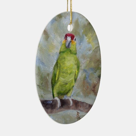  papegaai II Keramisch Ornament (Rechts)