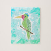 Papegaai Ijs Grappige Puzzel voor Kinderen Legpuzzel (Verticaal)