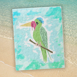 Papegaai Ijs Grappige Puzzel voor Kinderen Legpuzzel