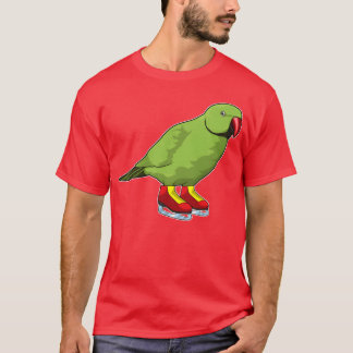 Papegaai IJs Schaatsen Schaatsen Sport vrienden T-shirt