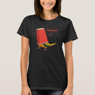 Papegaai in een kopje Henlo I Sun Conure T-shirt