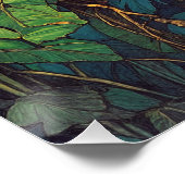 Papegaai in het Oerwoud Perfect Poster (Hoek)