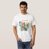 Papegaai in het Paradijs T-shirt (Voorkant volledig)