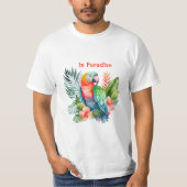 Papegaai in het Paradijs T-shirt (Voorkant)