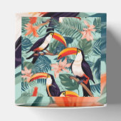 Papegaai in Paradise Keepsake Box Bedankdoosjes (Bovenkant)