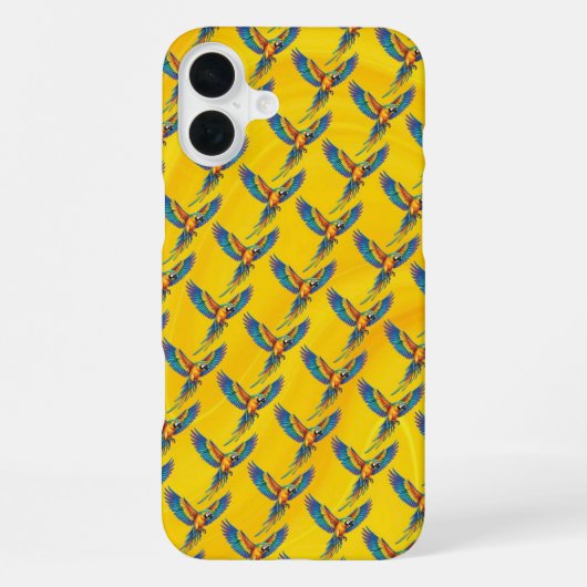 Papegaai iPhone Hoesje (Achterkant)