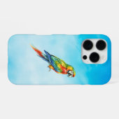 Papegaai iPhone Hoesje (Achterkant horizontaal)