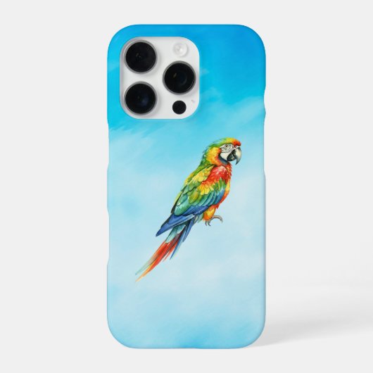 Papegaai iPhone Hoesje (Achterkant)