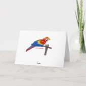 Papegaai Kaart (Achterkant)