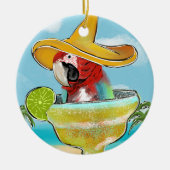 Papegaai Keramisch Ornament (Voorkant)