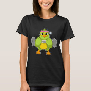 Papegaai Krachttraining Hantelelement T-shirt