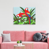 Papegaai Kunst Prints (Insitu (Woonkamer))