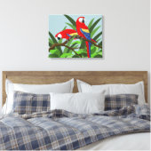 Papegaai Kunst Prints (Insitu (Slaapkamer))