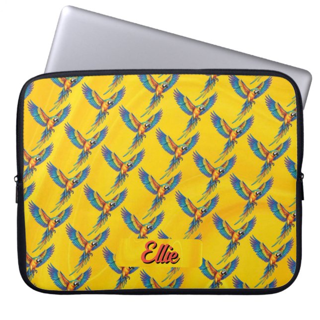 Papegaai Laptop Sleeve (Voorkant)