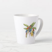 Papegaai Latte Mok (Rechterhoek)