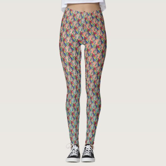 Papegaai Leggings (Voorkant)