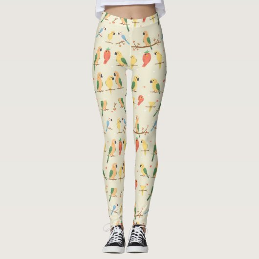 papegaai leggings (Voorkant)