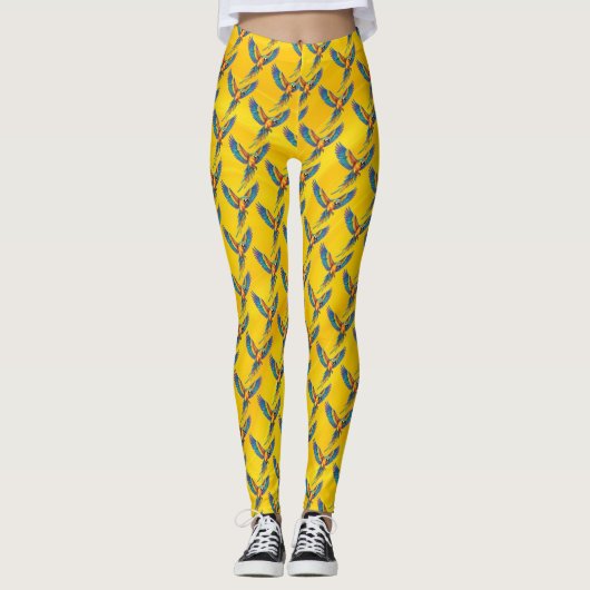 Papegaai Leggings (Voorkant)