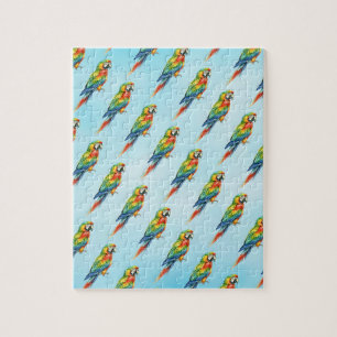 Papegaai Legpuzzel