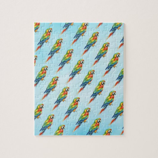 Papegaai Legpuzzel (Verticaal)