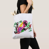 Papegaai leuk zomer  tote bag (Dichtbij)