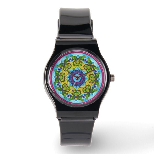 Papegaai Liefde Horloge (Voorkant)