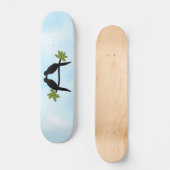 Papegaai Liefde Persoonlijk Skateboard (Voorkant)