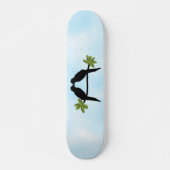 Papegaai Liefde Persoonlijk Skateboard (Voorkant)