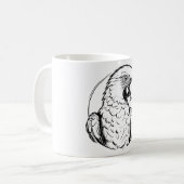 Papegaai Logo Koffiemok (Voorkant links)