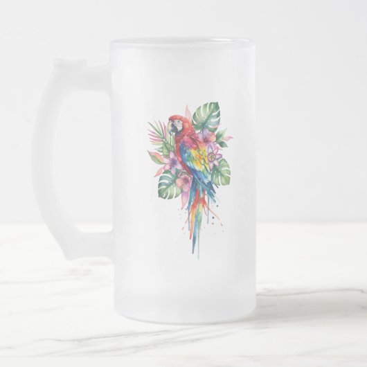 Papegaai Matglas Bierpul (Links)
