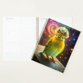 Papegaai met Gouden Kroon Planner (Display)