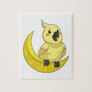 Papegaai met Maan Legpuzzel