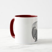 papegaai mok (Voorkant links)