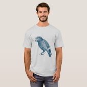 Papegaai - Ocean Blue T-shirt (Voorkant volledig)