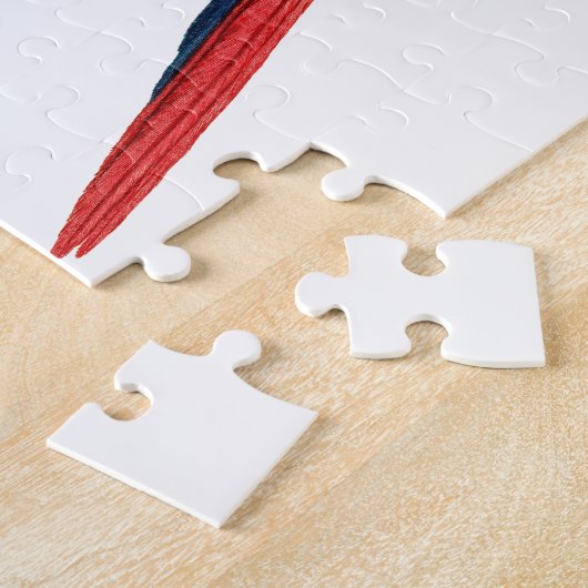  papegaai - Oude illustratie van vogels Legpuzzel (Zijkant)