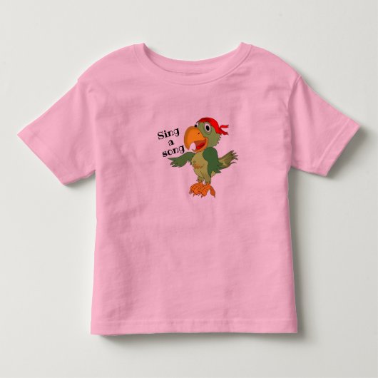 Papegaai peuter t-shirt (Voorkant)