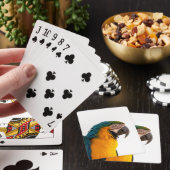 Papegaai pokerkaarten (Insitu)