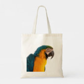 Papegaai Post-it Notities Tote Bag (Achterkant)