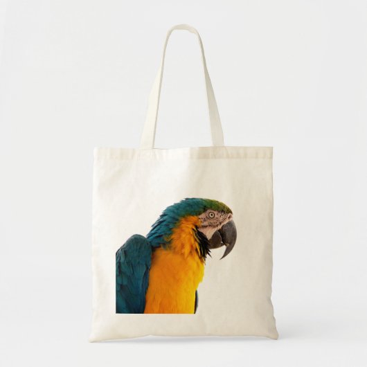 Papegaai Post-it Notities Tote Bag (Voorkant)