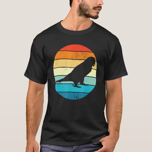 Papegaai Retro Bird ArenT Real T-shirt (Voorkant)