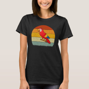 Papegaai Retro Stijl  T-shirt