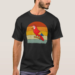 Papegaai Retro Stijl  T-shirt