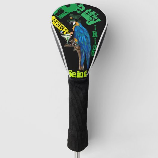 PAPEGAAI SAINT PATTY GOLFHEADCOVER (Voorkant)