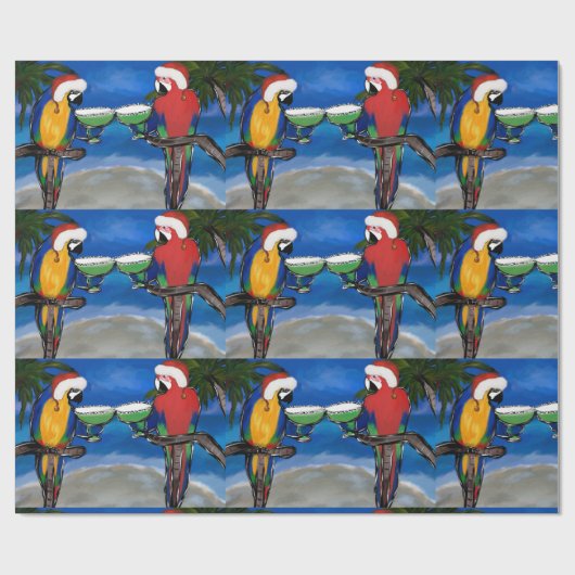 PAPEGAAI SANTA CADEAUPAPIER (Vlak)