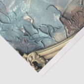 Papegaai, Shabby Chic, Siervogel & Bloemenkunst Tissuepapier (Detail)