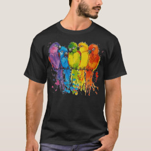 papegaai shirt, papegaaien, papegaaien, papegaaien t-shirt