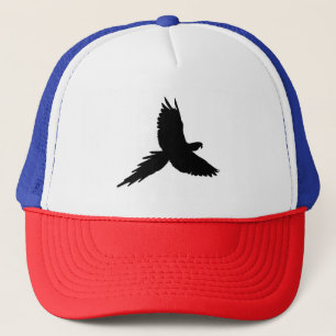 Papegaai Silhouet Trucker Pet