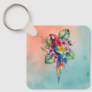 Papegaai Sleutelhanger