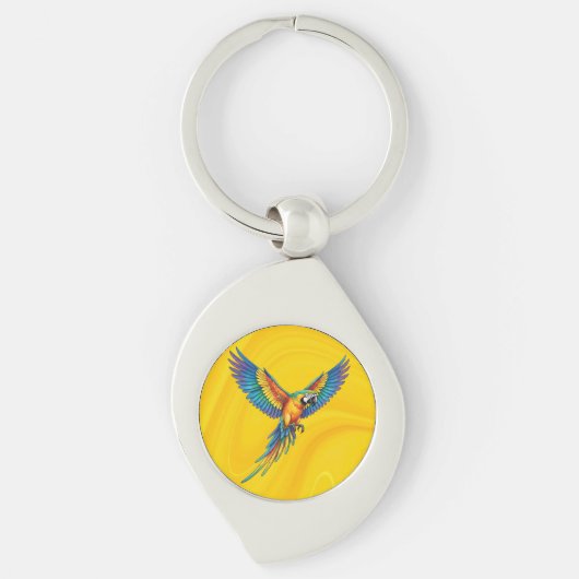 Papegaai Sleutelhanger (Voorkant)
